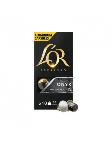 Capsule compatibili Nespresso Onyx 20x10cps - L'OR