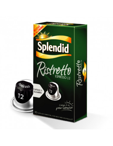 Capsule compatibili Nespresso Ristretto 10x10cps - SPLENDID