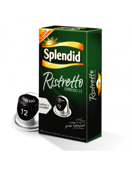 Capsule compatibili Nespresso Ristretto 10x10cps - SPLENDID