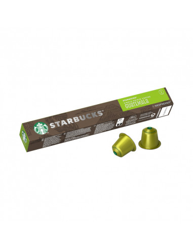 10 Nespresso Guatemala compatible capsules - STARBUCKS