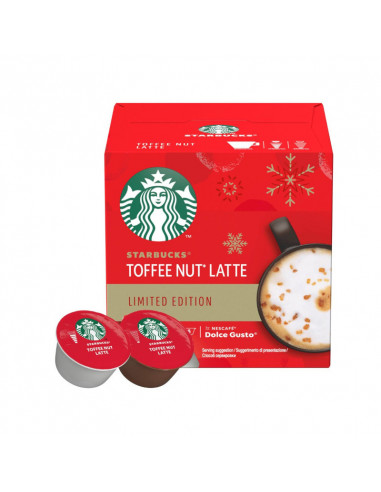 12 Capsule compatibili Dolce Gusto Toffee Nut latte - STARBUCKS