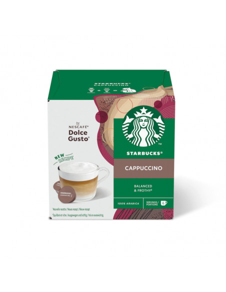 12 Capsule compatibili Dolce Gusto Cappuccino - STARBUCKS