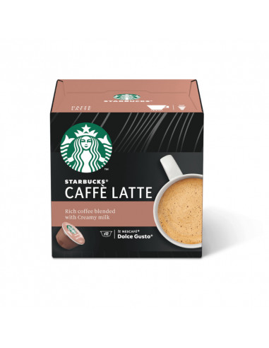 12 Compatible Dolce Gusto Coffee Milk capsules - STARBUCKS