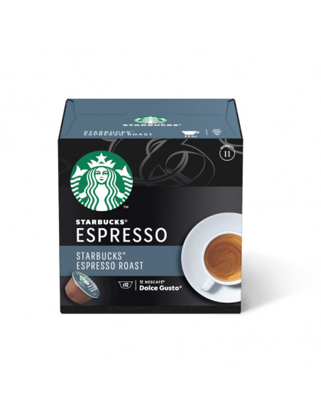 12 Capsule compatibili Dolce Gusto Dark Espresso Roast - STARBUCKS