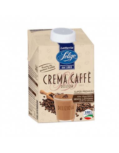 12 brick crema caffè pronta 500ml - SOLIGO