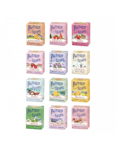 Espositore Caramelle Gusti Assortiti - Conf 54 - LEONE