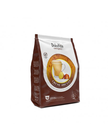 Capsule compatibili Dolce Gusto Creme Brulee 5x16cps - DolceVita