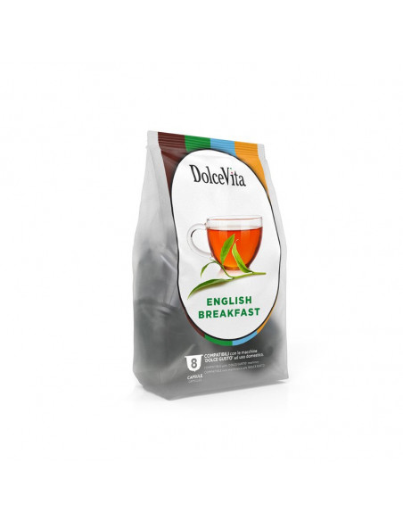 Dolce Gusto English Breakfast 10x8cps compatible capsules - DolceVita