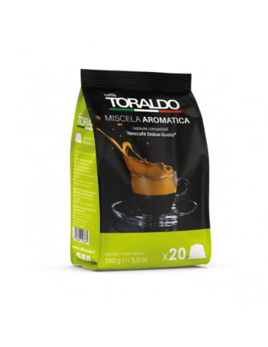 Capsule compatibili Dolce Gusto Aromatico 5x20cps- Toraldo