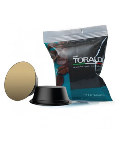 100 Lavazza compatible capsules Firma blend Decaffeinato - Toraldo