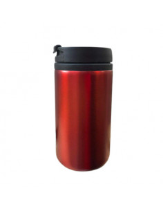 Lattina Termica Rossa in Acciaio Inox da 300ml - VIPITALIA