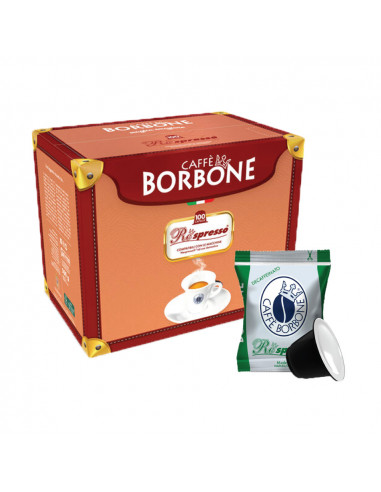 100 Capsule compatibili Respresso Dek - Borbone