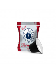 100 compatible capsules Nespresso Rossa - Borbone