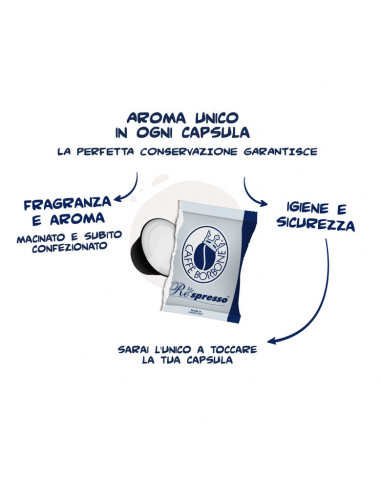 100 Capsule Compatibili Nespresso Oro - BORBONE