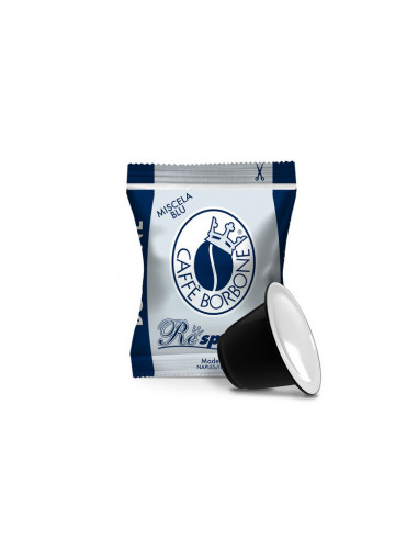 50 Nespresso Blu Compatible Capsules - BORBONE