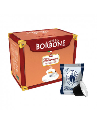 100 Capsule compatibile Nespresso Blu - Borbone
