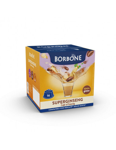 Capsule compatibili Dolce Gusto Ginseng 4X16cps - Borbone