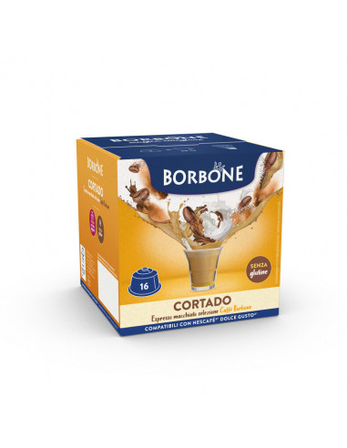 Dolce Gusto Cortado compatible capsules 4x16cps - Borbone