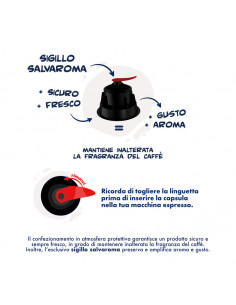 Capsule Compatibili Dolce Gusto Rossa 6x15cps  - BORBONE 2