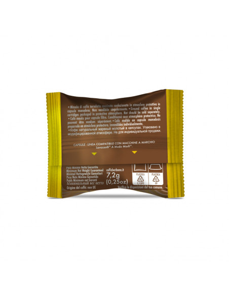 50 Lavazza A Modo Mio Oro compatible capsules - BORBONE