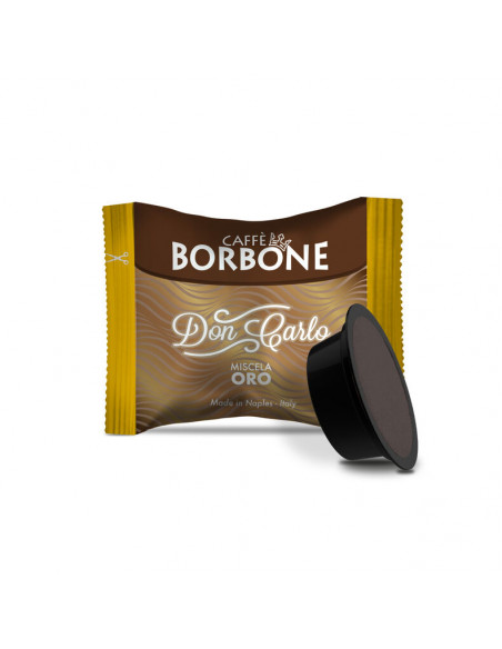 100 Compatible Lavazza A Modo Mio Gold capsules - Borbone