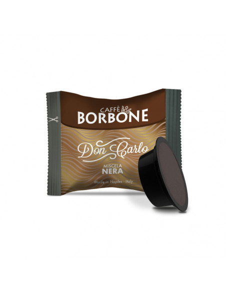 100 capsule compatibili Lavazza a Modo Mio Nera - Borbone