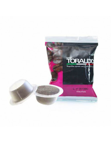 100 capsules compatible Bialetti mixture Classica - Toraldo