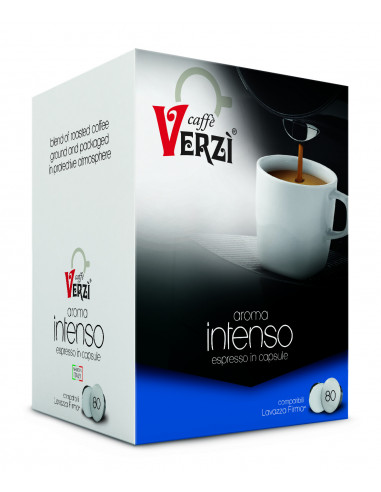 80 Compatible Lavazza Firma Intenso blend capsules - Verzì