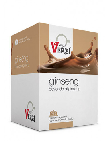 30 Capsules Ginseng Compatible Dolce Gusto - Verzi