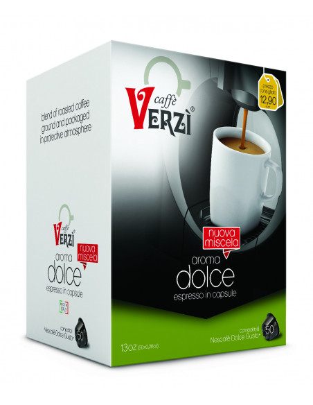 50 Capsule Compatibili Dolce Gusto miscela Dolce - Verzì