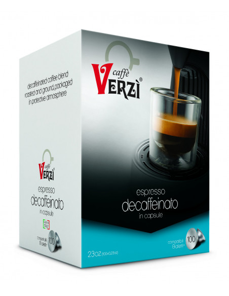 100 Capsule Compatibili Bialetti Decaffeinato - Verzì