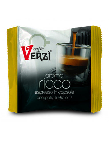 100 Capsule Miscela Ricco Compatibili Bialetti...