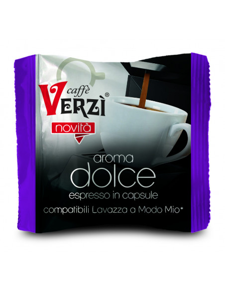 100 Capsule Compatibili Lavazza a Modo Mio miscela Dolce - Verzì