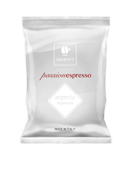 100 Capsule compatibili Nespresso Argento - LOLLO