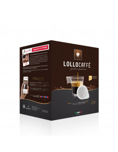 100 Cialde filtro in carta ESE 44mm Decaffeinato - LOLLO