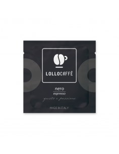 100 Cialda filtro in carta ESE 44mm miscela Nera - LOLLO 2