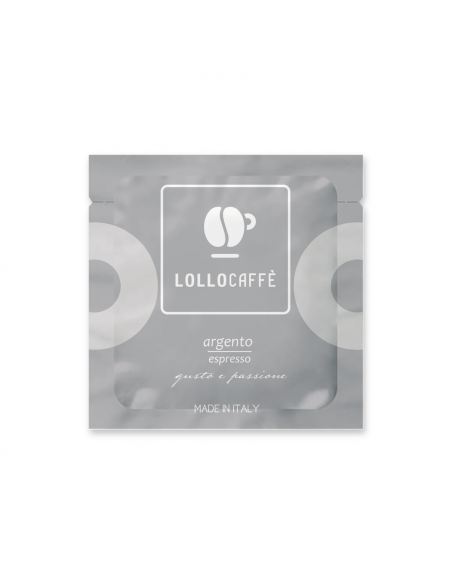 100 Cialde filtro in carta ESE 44mm miscela Argento - LOLLO