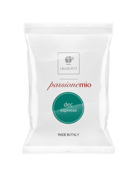 100 Lavazza A Modo Mio compatible capsules Passione Mio Dek - LOLLO