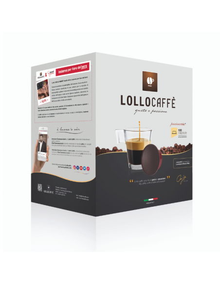 100 Lavazza a Modo Mio compatible capsules Passione Mio Oro - LOLLO