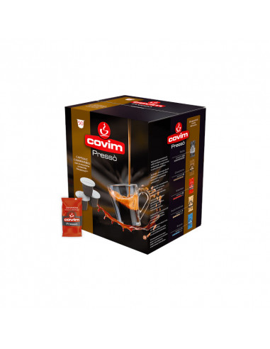 50 Nespresso compatible capsules Pressò Granbar - COVIM