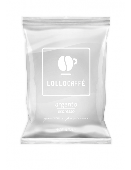 100 Capsule compatibili Lavazza Espresso Point Argento - LOLLO