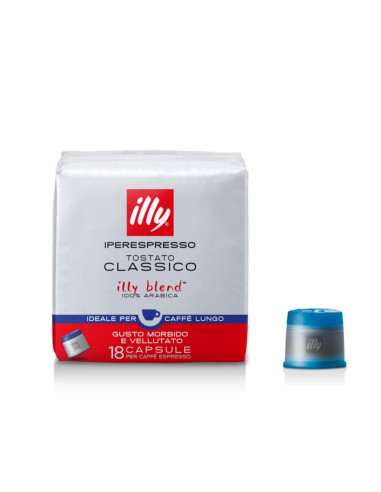 Original Illy Iperespresso Blue capsules 6x18cps - ILLY