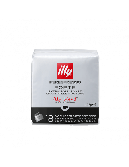 Original Illy Iperespresso Forte capsules 6x18cps - ILLY
