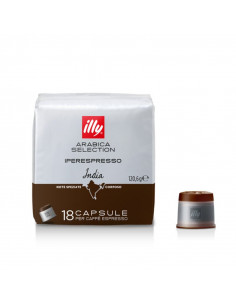 Capsule originali Illy Iperespresso monorigine India...