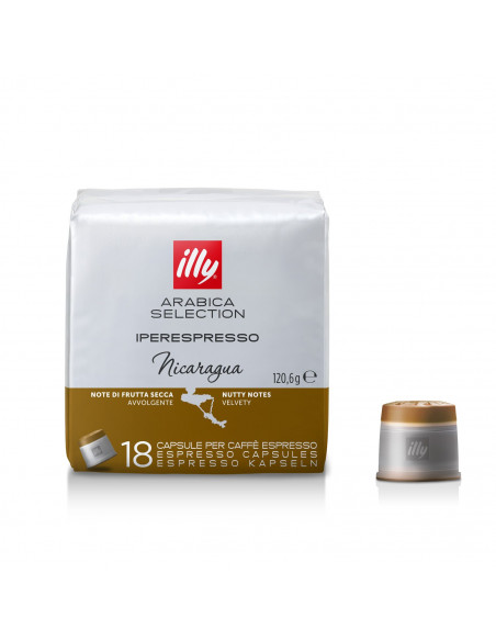Capsule originali Illy Iperespresso Monorigini Nicaragua 6x18cps - ILLY