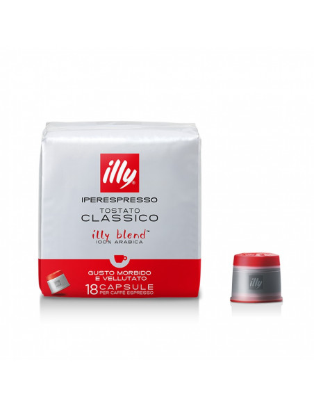 Original Illy Iperespresso Rosso capsules 6x18cps - ILLY