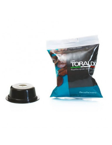 100 capsules compatible A Modo Mio mixture Decaffeinated - Toraldo
