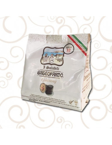 80 Capsule Ginseng Gattopardo compatibile Sistema Nespresso 