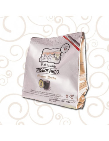 Nespresso compatible Creme Brulee 8x10cps capsules - Toda Gattopardo