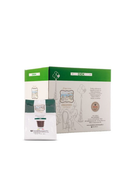 96 CAPSULE CAFFE' TODA GATTOPARDO COMPATIBILI SISTEMA Caffitaly Decaffeinato